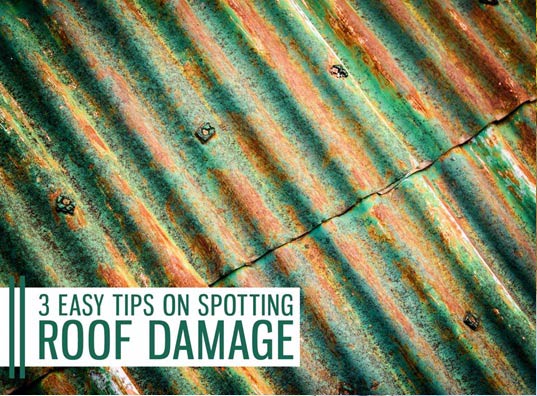 3 Easy Tips on Spotting Roof Damage