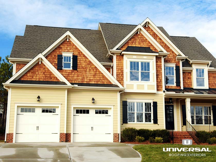 Home Facade With Siding