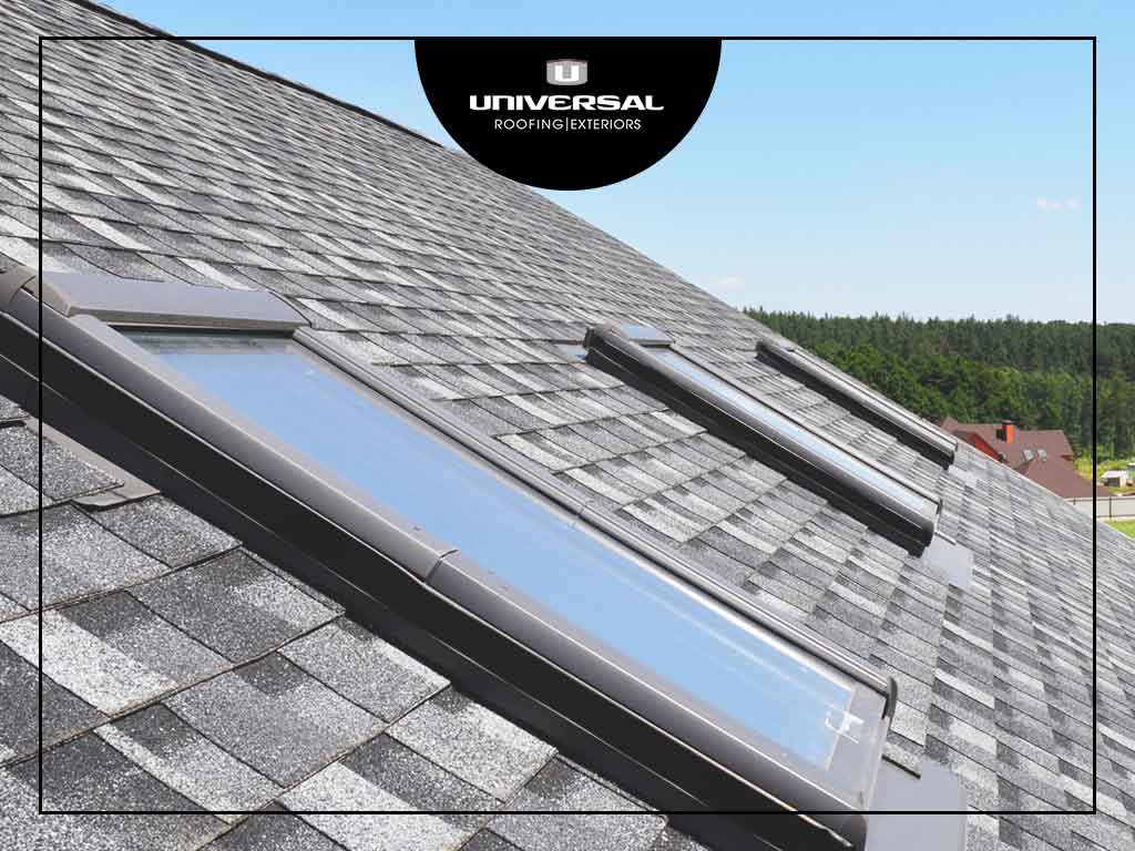 House Roof With Windows