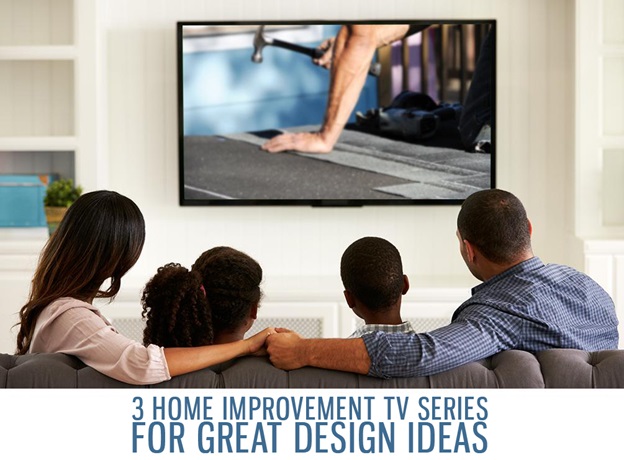 Family watching TV image