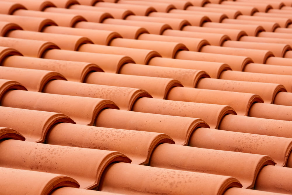Shingles Orange Clay Shingles